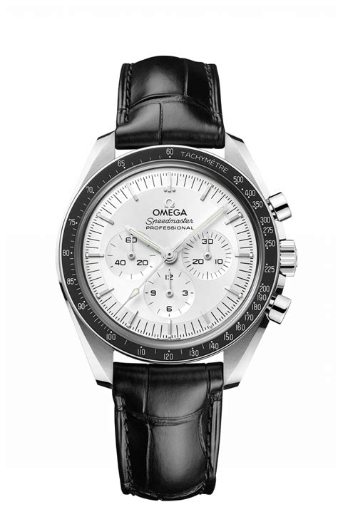 omega speedmaster in white|Omega Speedmaster white dial 42mm.